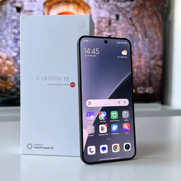 Xiaomi 15 with LTPO OLED Snapdragon 8 Elite 6.36" 5400mAh Battery 90W Charger IP68 8K Video Filming