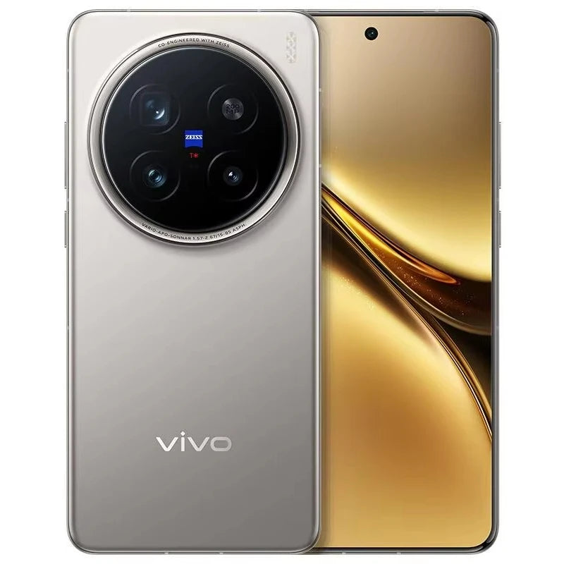 Vivo X200 Pro with 6.78" 2800*1260 AMOLED 120Hz MTK Dimensity 9400 6000mAh 90W Fast Charge Android 15 NFC