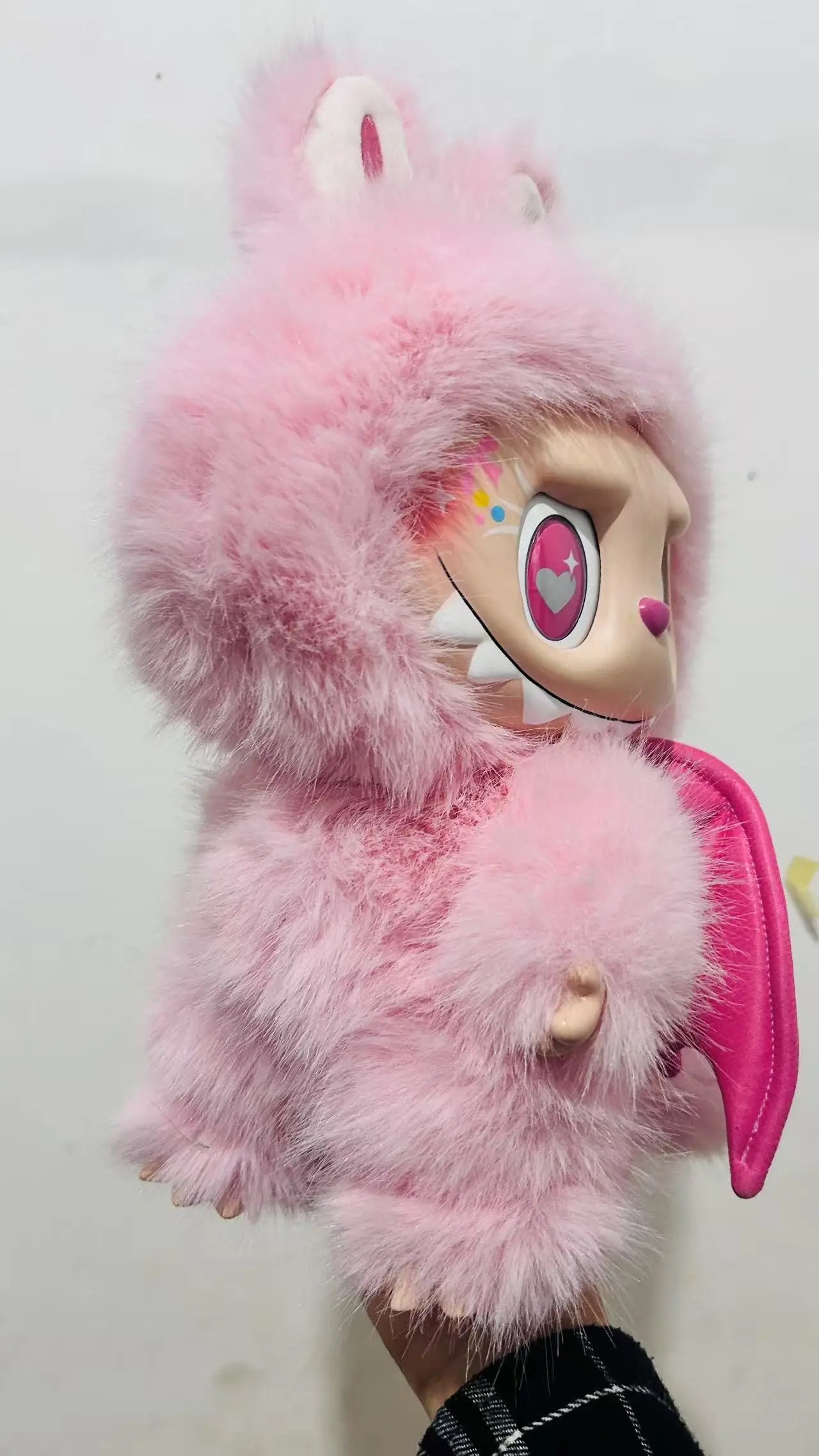 Labubu Plush Toys SKULLPANDA Mokoko Zimomo Halloween Labubu Keychain Doll Christmas Gift Keyring Kids Toys Replica
