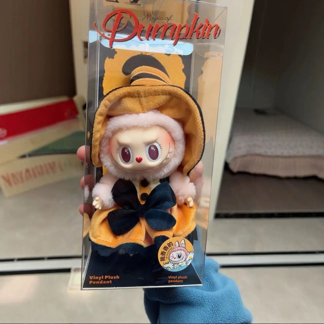 Labubu Plush Toys SKULLPANDA Mokoko Zimomo Halloween Labubu Keychain Doll Christmas Gift Keyring Kids Toys Replica