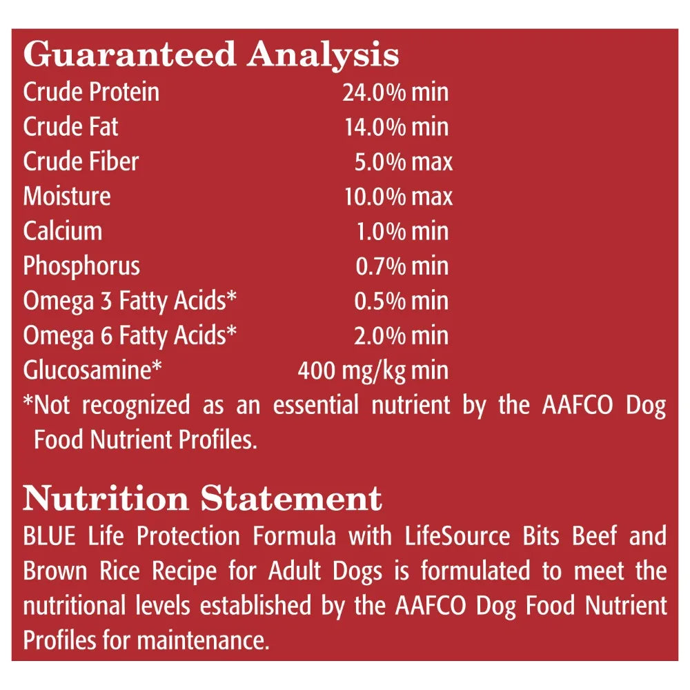 Dog Feed Free Shipping Dry Food for Dogs Whole Grain Formula Beef and Brown Rice Dry Dog Food for Adult Dogs 15 Lb. Bag Feeding